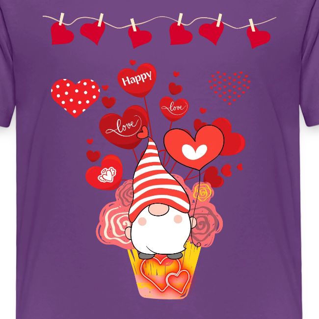 Design wrapped in love hearts, vibrating in love.