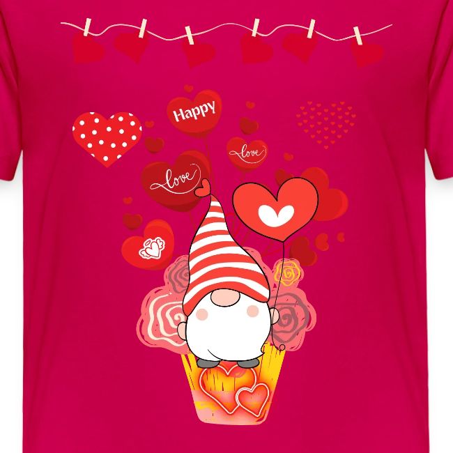 Design wrapped in love hearts, vibrating in love.