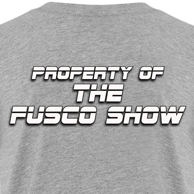 GOOD ONE, TONY! (with Fusco Show back)