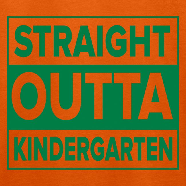Straight Outta Kindergarten