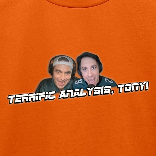 TERRIFIC ANALYSIS, TONY! (WITH GLOW)