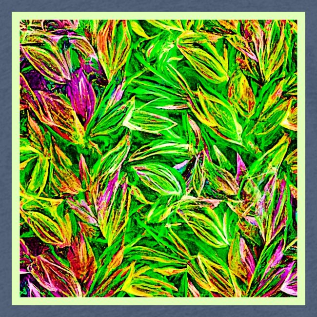 Textured Leaf Garden Art