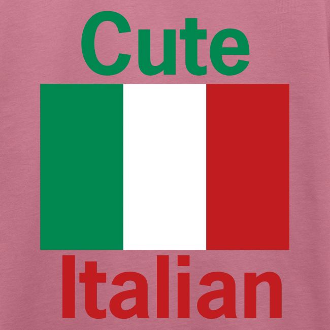 cute italian flag 3 colors