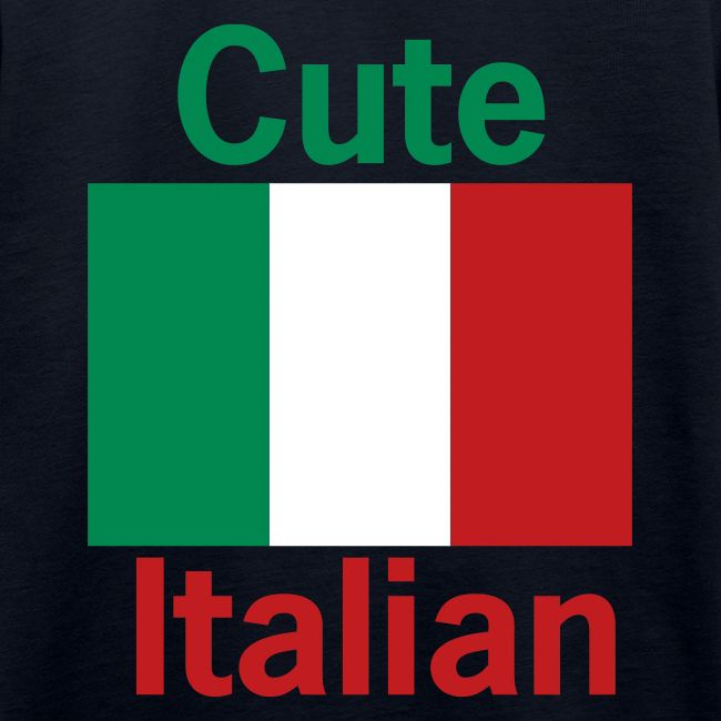 cute italian flag 3 colors