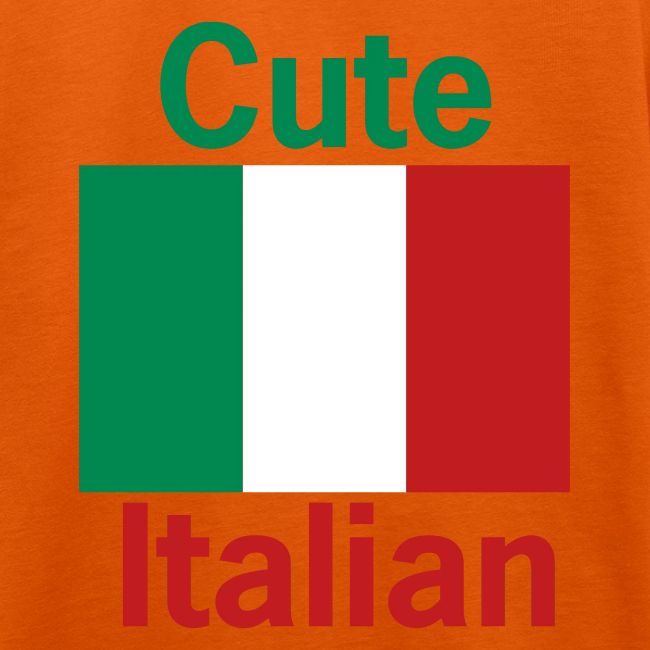 cute italian flag 3 colors