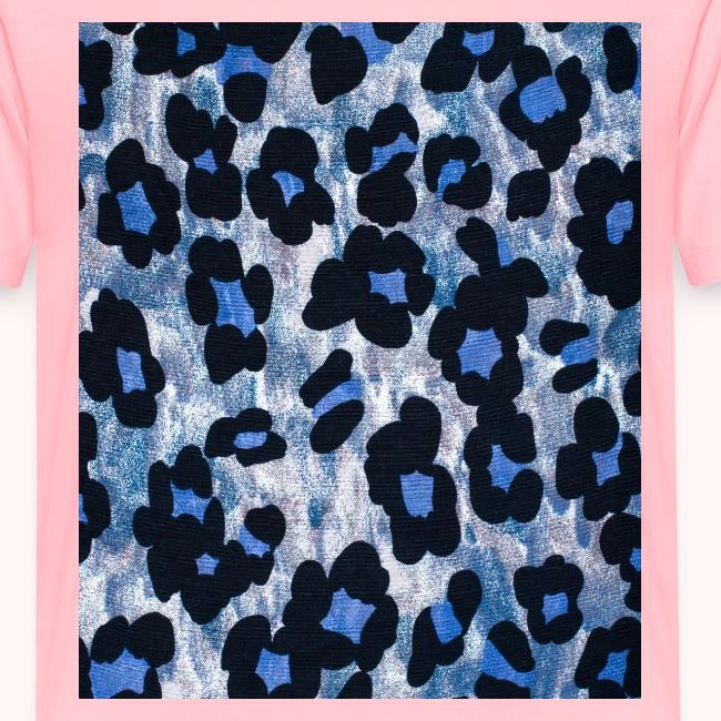 blue ank black leopard pattern
