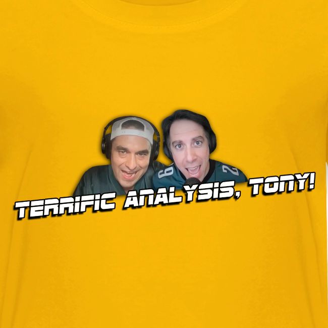 TERRIFIC ANALYSIS, TONY!