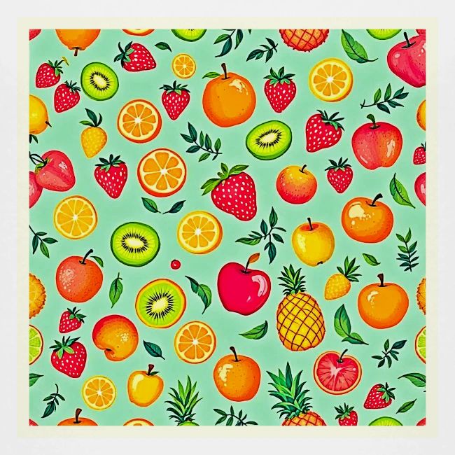Summer Fruit Seamless Design