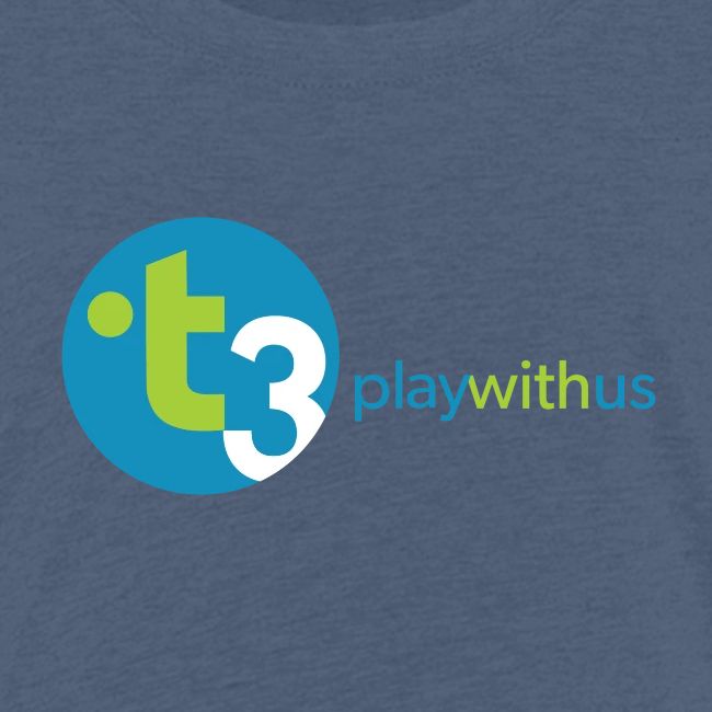 Play With Us (Tri-Color Logo)