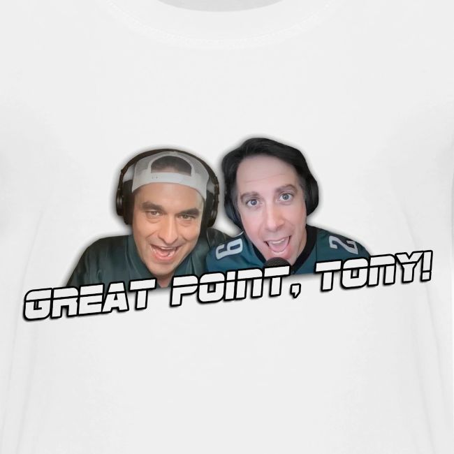 GREAT POINT, TONY! (with glow)