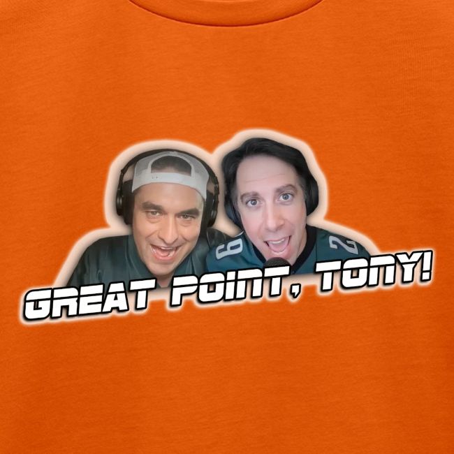 GREAT POINT, TONY! (with glow)