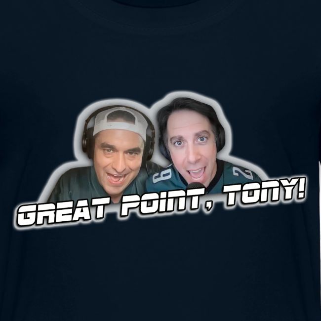 GREAT POINT, TONY! (with glow)