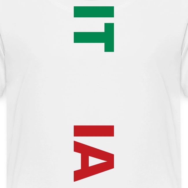 ITALIA green, white, red