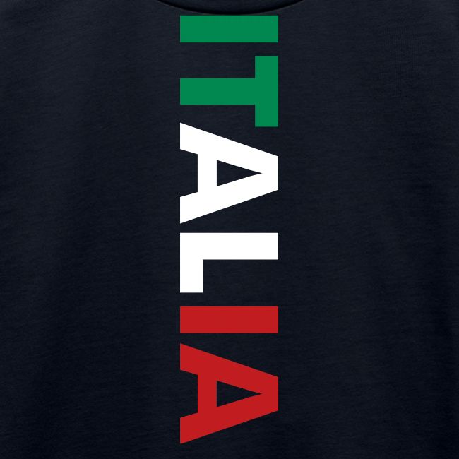 ITALIA green, white, red