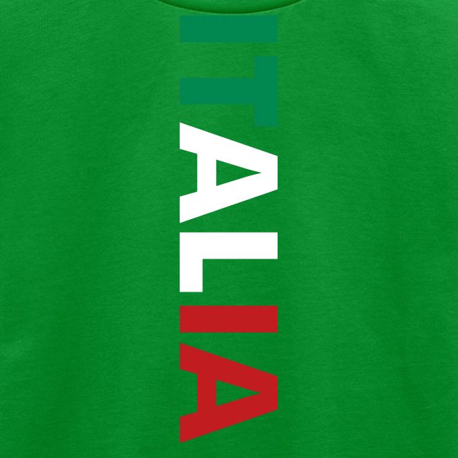 ITALIA green, white, red