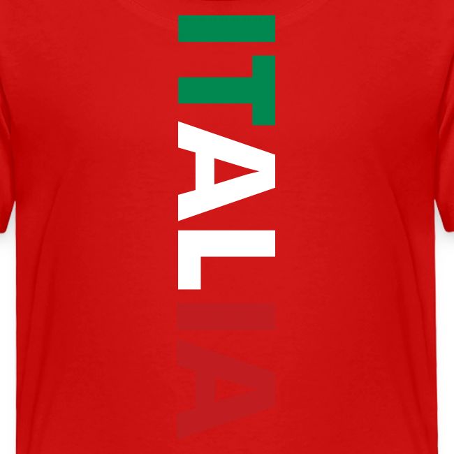 ITALIA green, white, red