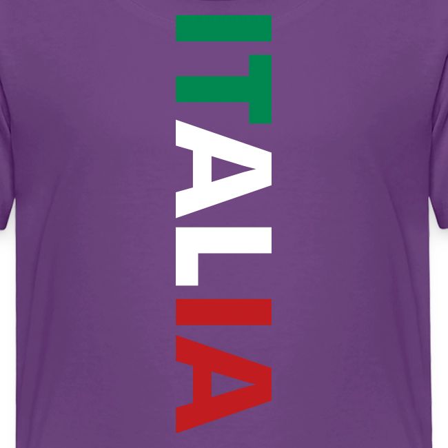 ITALIA green, white, red