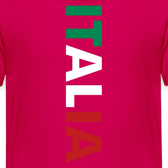 ITALIA green, white, red