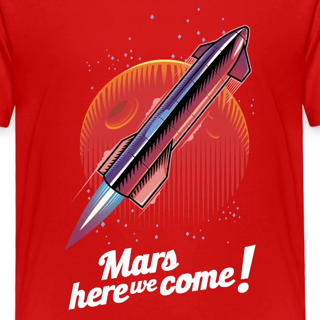 Mars Here We Come - Dark