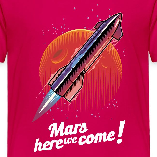 Mars Here We Come - Dark