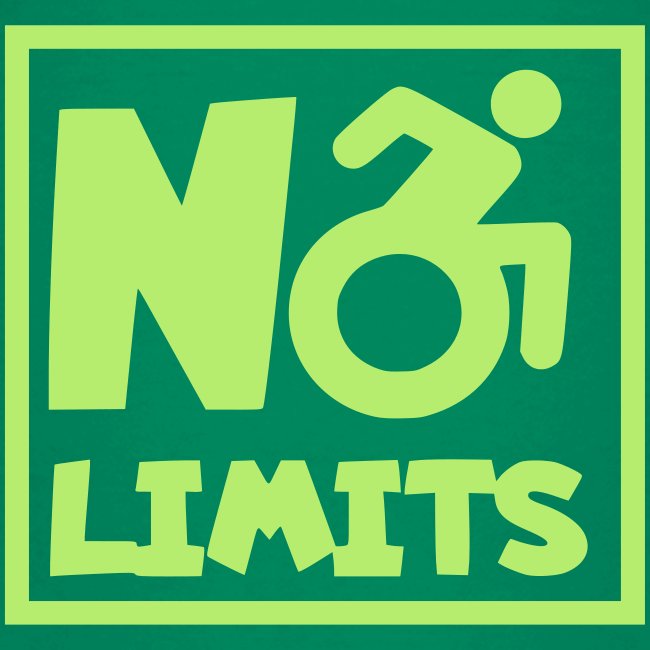 No limits for this wheelchair user. Humor shirt