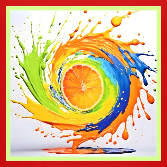 Citrus Splash of Color Design