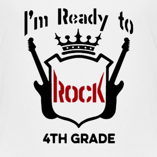 Rock 4th grade - Kids' Premium T-Shirt