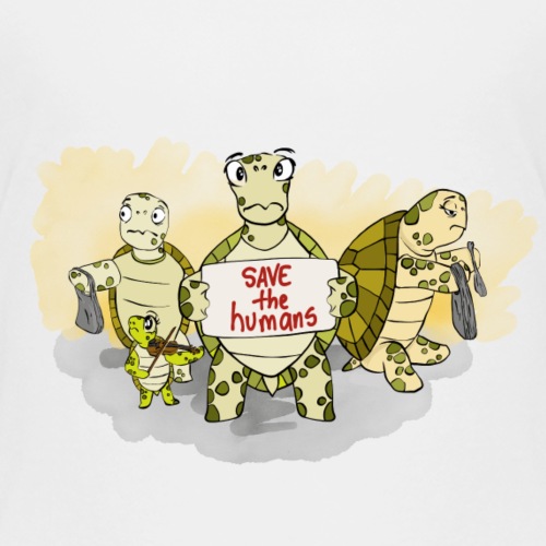 SAVE THE HUMANS! - Kids' Premium T-Shirt