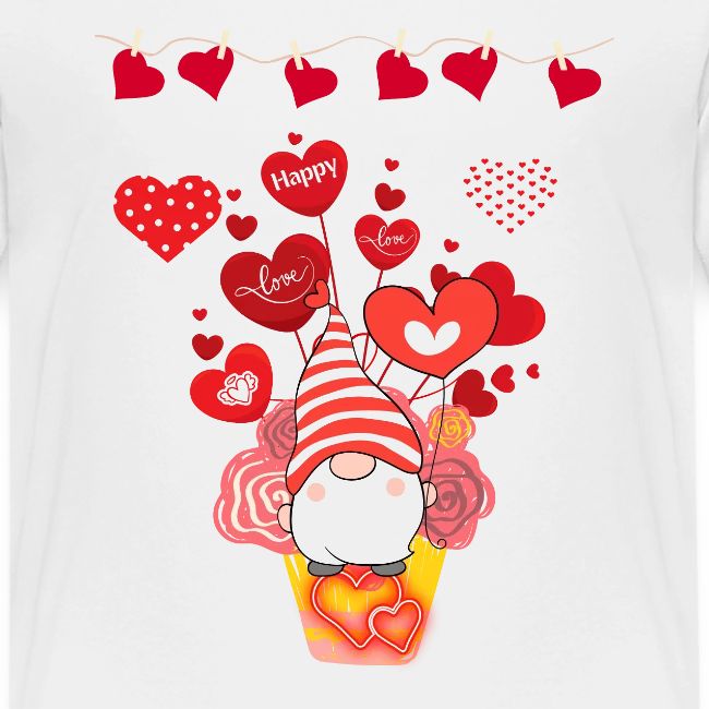 Design wrapped in love hearts, vibrating in love.
