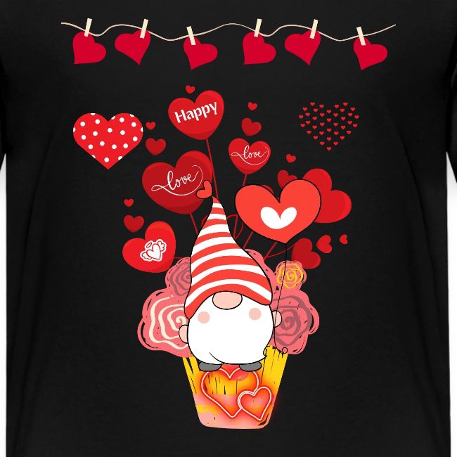 Design wrapped in love hearts, vibrating in love.