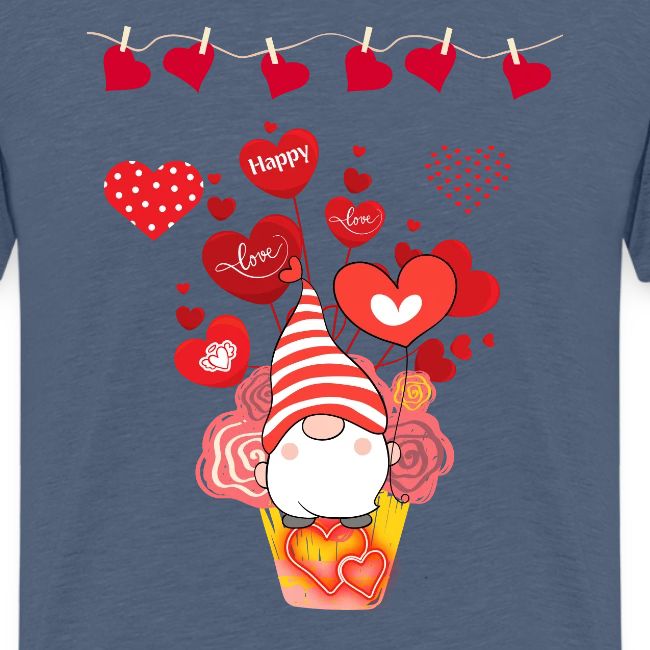 Design wrapped in love hearts, vibrating in love.