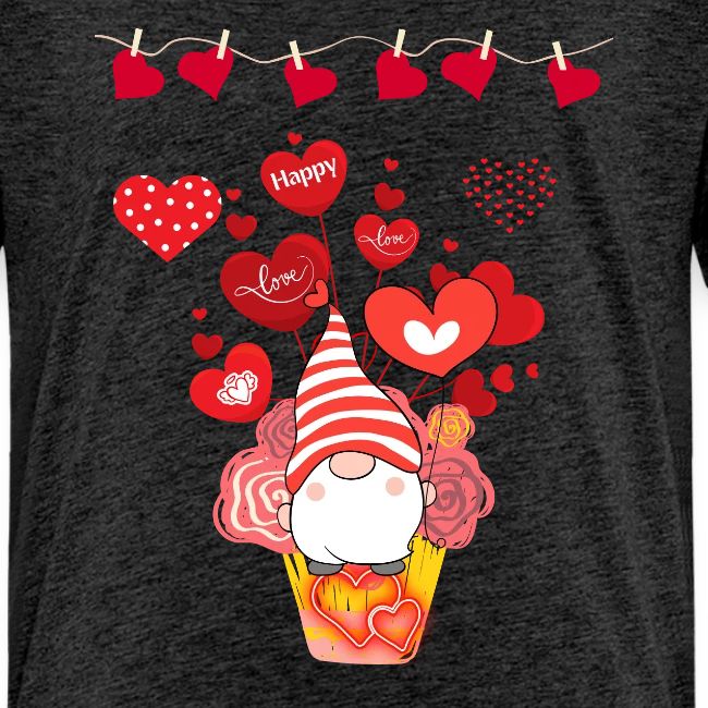 Design wrapped in love hearts, vibrating in love.