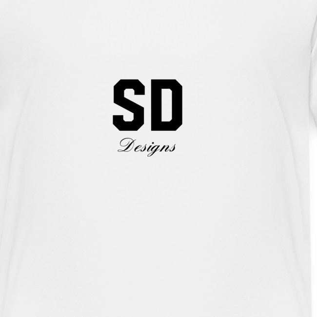 SD Designs blue, white, red/black merch