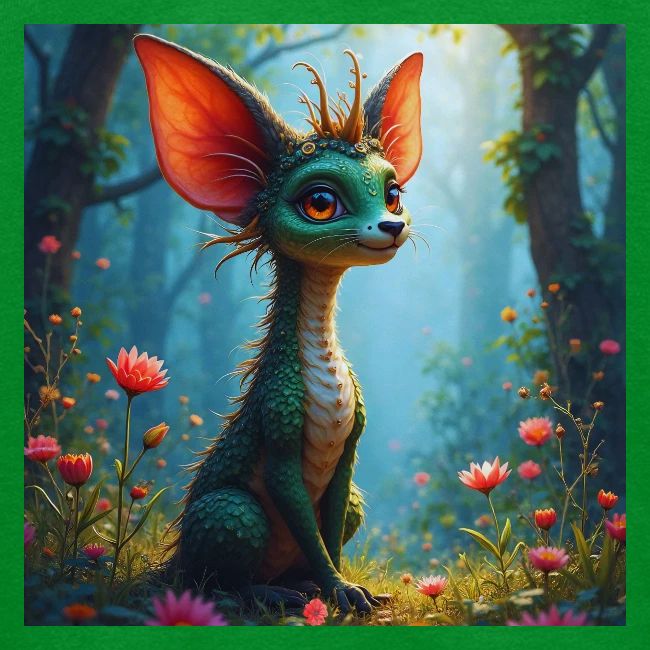 Fantasy Forest Character with Magical Vibe