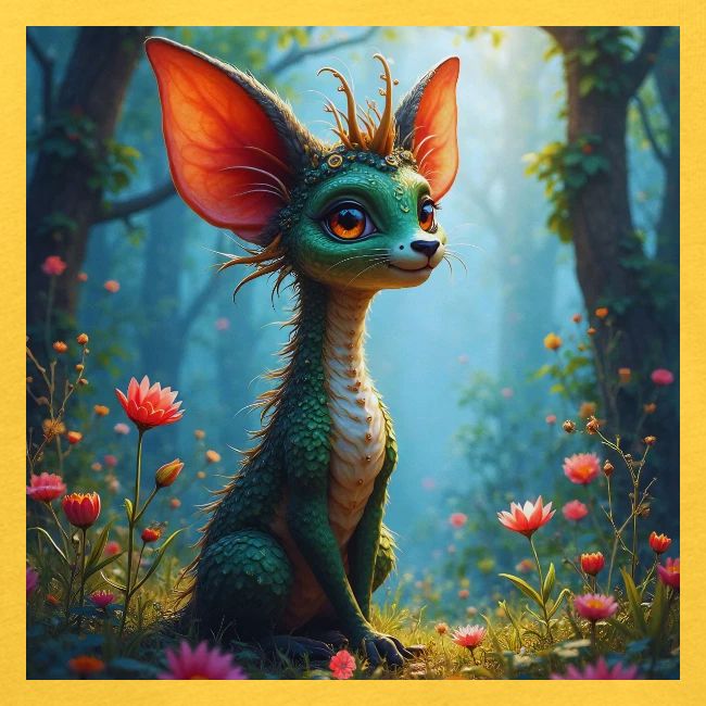 Fantasy Forest Character with Magical Vibe