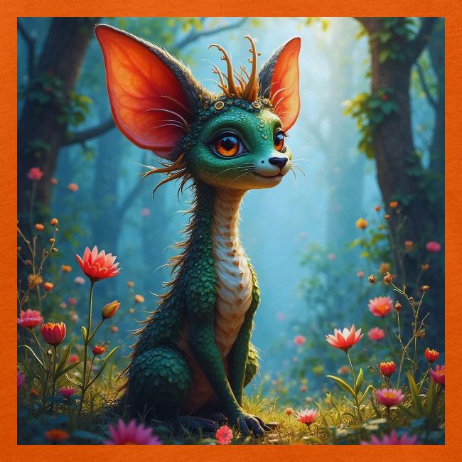Fantasy Forest Character with Magical Vibe