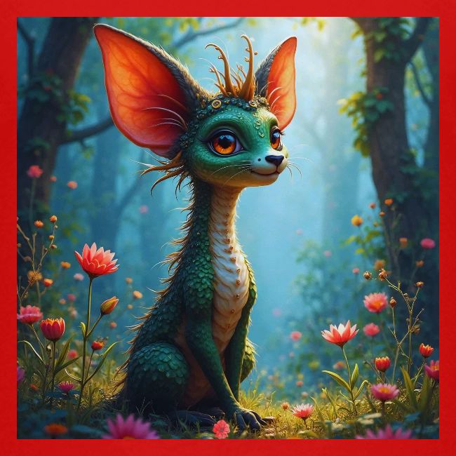 Fantasy Forest Character with Magical Vibe