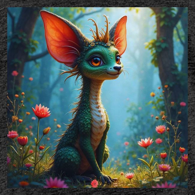 Fantasy Forest Character with Magical Vibe