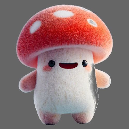 Mushroom: Red Forest Friend - Kids' Premium T-Shirt