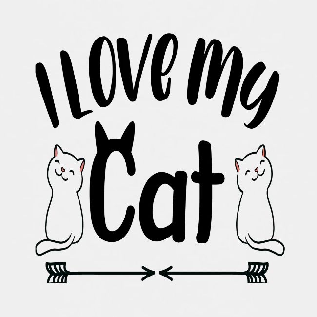 I love my cat
