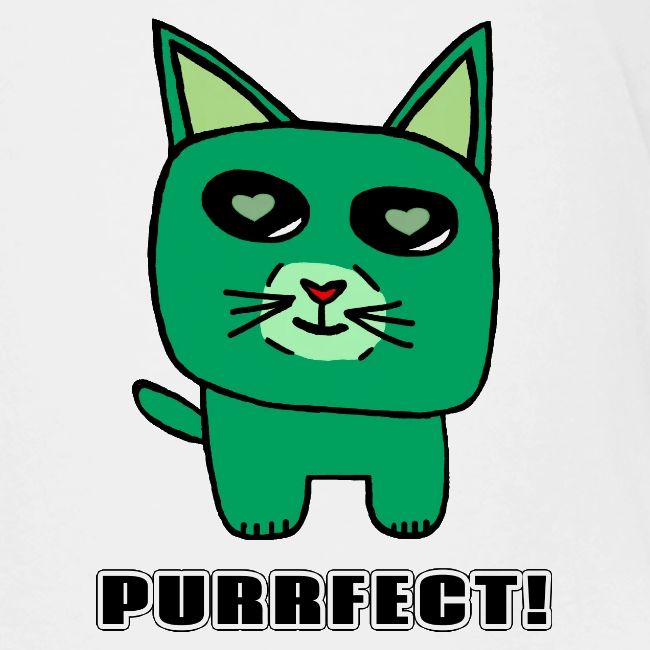 Jade Metakitten saying Purrfect