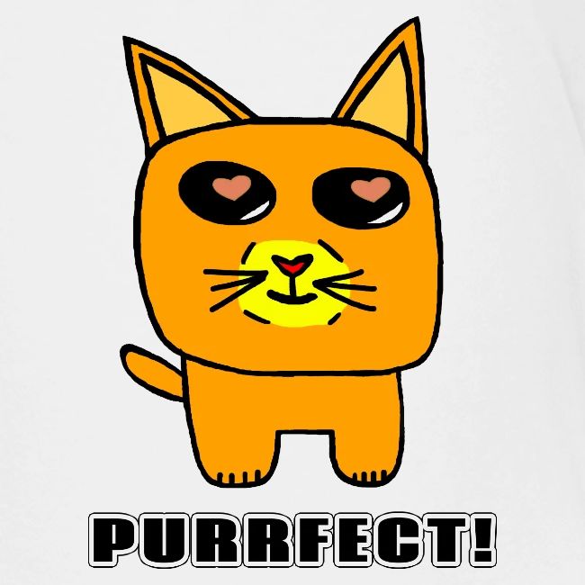Amber Metakitten saying Purrfect