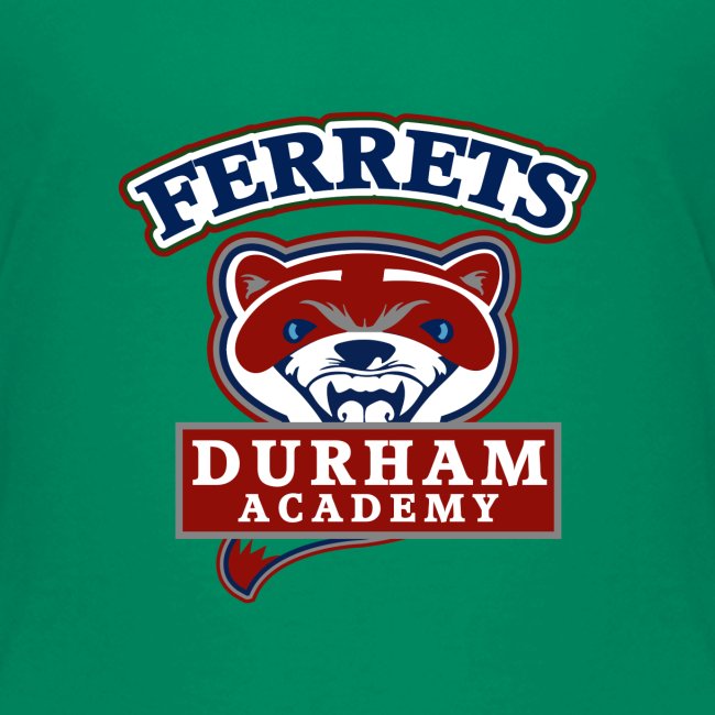 durham academy ferrets sport logo