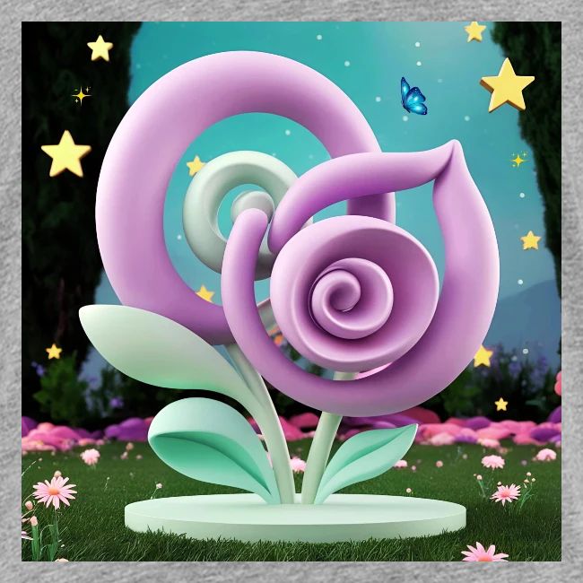 Lila Bloom | Double Floral Eco-Inspired Art