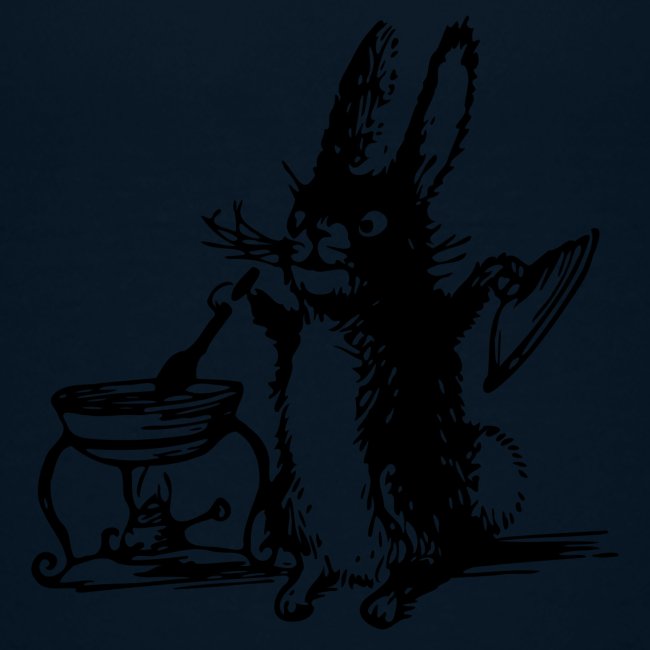 Cute Bunny Rabbit Cooking