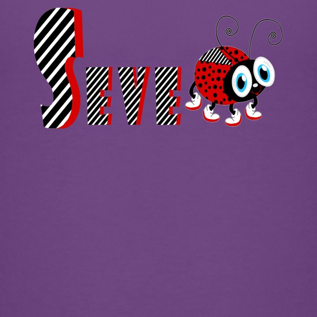 7nd Year Family Ladybug T-Shirts Gifts Daughter