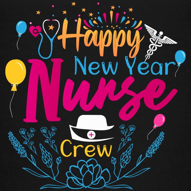 Funny New Year Nurse T-shirt