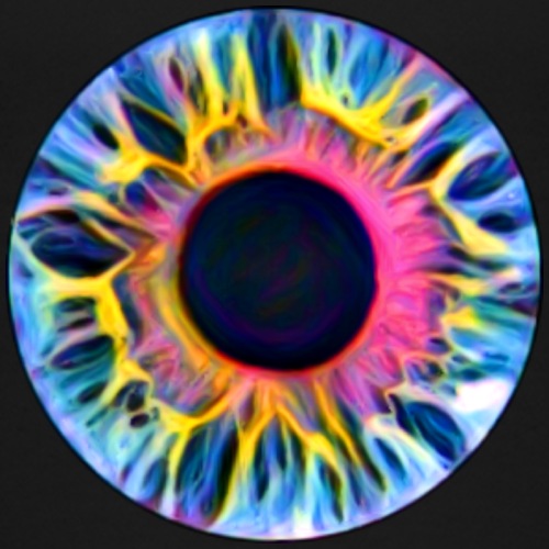 Eyeball art design - Kids' Premium T-Shirt