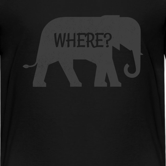 Where? With Elephant Background Where's My