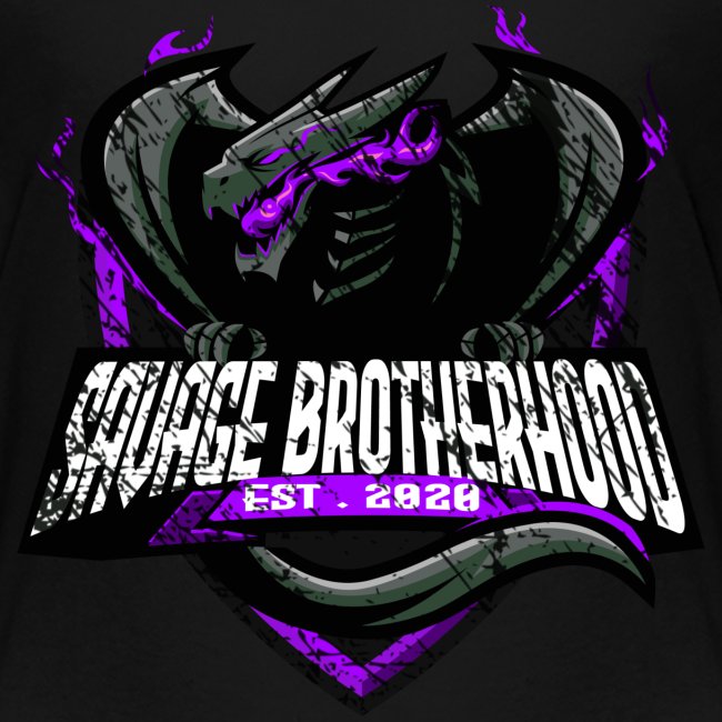 SAVAGE BROTHERHOOD Stamped Logo Purple
